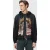 AllSaints Roque Zip Hoody Washed Black