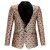 Dolce & Gabbana Martini Gedrukt Effen Tuxedo Jacket in Multicolor Polyester
