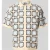 REVIEW Gebreid shirt met polokraag en knoopsluiting