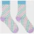 Paul Smith Women Sock Jill Check Turquoise