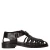 BRONX Next-wagon leren sandalen donkerbruin