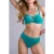 Marlies Dekkers Dame De Paris Lake Blue And Gold Thong