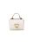 Coccinelle Schoudertas ‘Arlettis Handbag Grained Leather’  wit