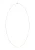 IZIA Ketting  lichtblauw / goud / grasgroen / rood