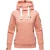Navahoo Dames Hoodie Namikaa – Warme Trui met Hoge Kraag & Kunstleren Details
