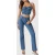 GUESS  Eco Sexy Flare Lace Up Lace Up Blue