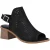 Hush Puppies Louise Hakken Leer Dames Zwarte Sandalen