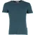 Sandro Paris T-shirt met ronde hals in groen linnen