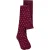 White Stuff Polka Dot Tights Plum Multi