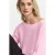 Rich & Royal Boat Neck Seamless Strawberry Cream