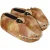 Kinderen / kinderen pluche 3d pantoffels met dinosauruskop – Bruin