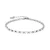 Luxenter 925 Sterling zilveren armband met gerhodineerde briljant zirkonia – Alku