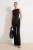 TRENDYOLMİLLA Dames Zwart Effen Mouwloos Regular fit Blouses