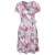 Mountain Warehouse Dames/Dames Santorini Cherry Blossom Jersey Wrap Dress (Roze)