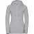 Russell Dames Premium Authentieke Hoodie (3-Lagen Stof) (Licht Oxford)