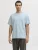 Jack & Jones Jprblaowen Ss Branding Tee Sn Print T-shirts 4946168 Chambray Blue