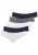 LASCANA Slip  navy / lichtblauw / grijs / wit