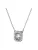 Swarovski Ketting ‘Una’  zilver