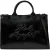 Karl Lagerfeld K/shopper Text Tote Black