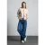 Street One Dames Kort gestructureerd jack in Beige