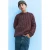 Mango Kids gebreide trui met wol – donkerrood