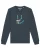 Watapparel Sweatshirt ‘ Graffiti Astronaut ‘  antraciet / gemengde kleuren