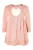 happy girls Jurk  pink / wit