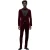 Boss Heren C-Genius smokingbroek (Donkerrood)