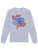 Watapparel Sweatshirt ‘Sa’  blauw / lichtblauw / lichtrood