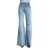 Flared Jeans Met Middelhoge Taille Stijve Katoen Dames It’s Basic