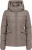 Covered Jas Anna Beige dames