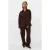 Studio AMAYA wide leg cargobroek – donkerbruin