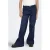 KIDS ONLY GIRL high waist wide leg jeans dark blue denim