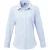 Premier Dames/dames Microcheck Shirt met lange mouwen (Lichtblauw/Wit)