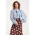 Smashed Lemon Blouse van soepelvallende stof met strikdetail |