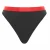 Nicce Contrasterende Tailleband Zwart Dames Hart String Ondergoed 211 2 15 08 0043