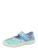 BECK Huisschoenen ‘Nixe’  nude / turquoise / lichtblauw / lichtroze
