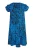 faina Jurk  blauw / zwart