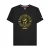 Lambretta Heren Northern Soul Groot & Lang T-shirt (Zwart/Goud)