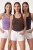 3-Pack Geribbelde Katoenen Camisoles