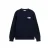 Tommy Hilfiger katoenen regular fit sweater met print – donkerblauw