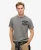 Superdry Mannen Vintage Athletic T-shirt met Korte Mouwen Donkergrijs