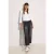 Cecil Dames Basic shirt met ronde hals in Wit