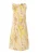 COMMA Jurk  beige / bruin / geel / grijs