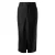 Vloeibare midi leren rok met elastische taille dames QS