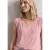 Shirt met afhangende schouders en elastische zoom