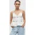 AllSaints Sulli Denim Top Bleach White