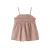 LIL’ ATELIER MINI mouwloze top met textuur roze