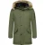 Enos Lange parka jas met faux bontkraag