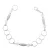 Orphelia Dames 925 Sterling Zilveren Armband – Zilver ZA-1808